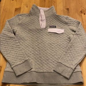 Patagonia quilted snap-T sweater